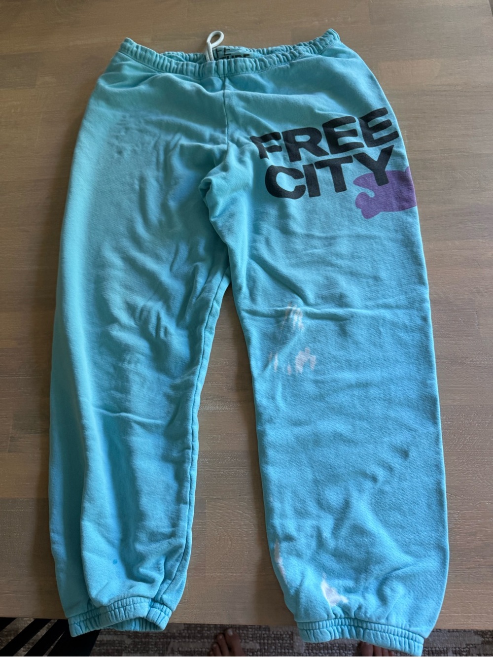 FREECITY Sweatpants with Graphic Logo